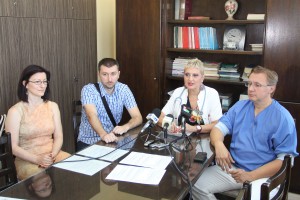 Obilazak renoviranih prostorija na pedijatriji Opšte bolnice