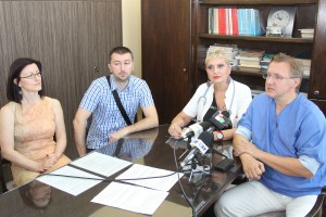 Obilazak renoviranih prostorija na pedijatriji Opšte bolnice