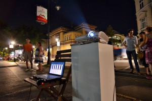 Dan grada 2015: 3D projekcija na fasadi zgrade "Jadran"