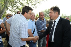 Premijer Srbije na otvaranju novog prihvatnog centra za migrante