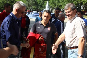 Prijem za predstavnike reprezentacija učesnika turnira "Stevan Ćele Vilotić"