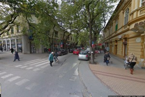 Subotičke ulice u okviru servisa "Google Street View"