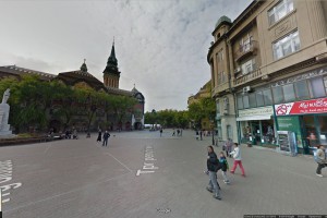 Subotičke ulice u okviru servisa "Google Street View"