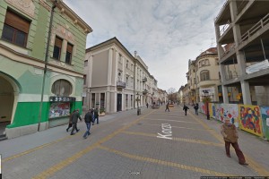 Subotičke ulice u okviru servisa "Google Street View"
