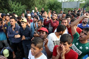 Krizna situacija sa migrantima: Granični prelazi Horgoš 1 i Horgoš 2