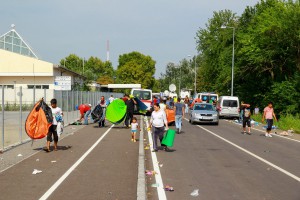 Migranti zaustavljeni pred granicom, granični prelazi Horgoš i Horgoš 2 zatvoreni