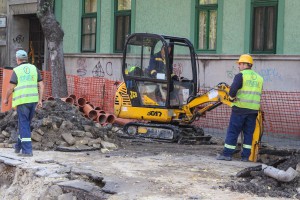 Radovi na izgradnji vodovodne mreže (Matije Gupca)