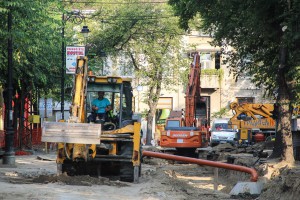 Radovi na izgradnji vodovodne mreže (Matije Gupca)