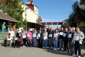Protest radnika "Agroseme-Panonija" (protest je nastavljen i tokom noći)