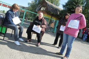 Protest radnika "Agroseme-Panonija" (protest je nastavljen i tokom noći)