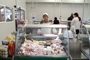 Otvorena mlečna hala na pijaci "Zelenac" (Prozivka)