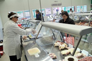 Otvorena mlečna hala na pijaci "Zelenac" (Prozivka)