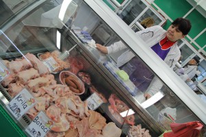 Otvorena mlečna hala na pijaci "Zelenac" (Prozivka)