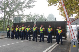 Uklanjanje ograde na GP "Horgoš 2"