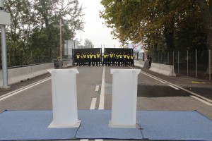 Uklanjanje ograde na GP "Horgoš 2"