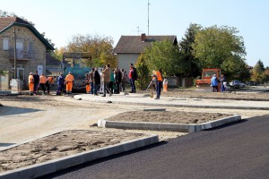 Obilazak završnih radova na izgradnji kružnog toka na Makovoj sedmici