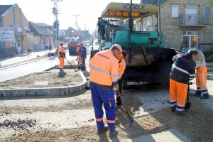 Obilazak završnih radova na izgradnji kružnog toka na Makovoj sedmici
