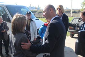 Poseta nemačke delegacije prihvatilištu za migrante