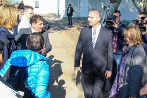 Poseta nemačke delegacije prihvatilištu za migrante