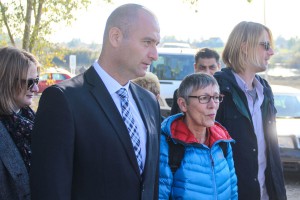 Poseta nemačke delegacije prihvatilištu za migrante