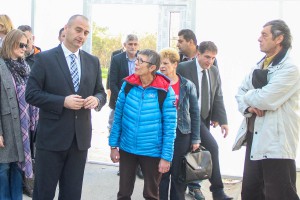 Poseta nemačke delegacije prihvatilištu za migrante