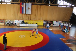 Rvanje: Spartak - Mladost (Valjevo)