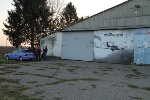 Na mestu tragične pogibije padobranca