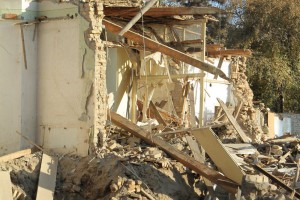 Srušeni objekti u Ulici Petefi Šandora broj 3 i 5