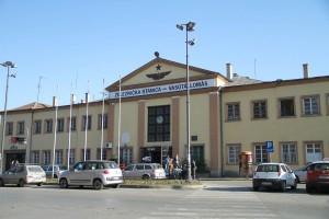 Polaganje venaca na Spomen ploču oslobodiocima Subotice