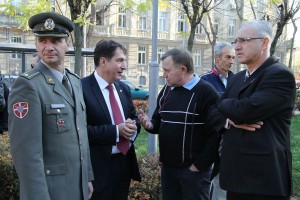 Polaganje venaca na Spomenik palim junacima u oslobodilačkim ratovima 1912-1918. godine
