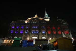 Gradska kuća u bojama francuske zastave