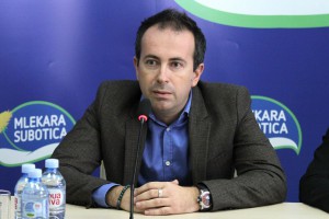 Ministar Sertić na otvaranju nove proizvodne linija u Mlekari Subotica