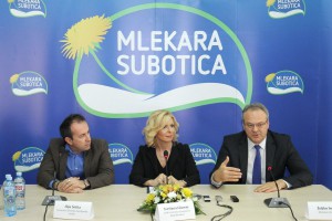 Ministar Sertić na otvaranju nove proizvodne linija u Mlekari Subotica