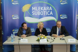 Ministar Sertić na otvaranju nove proizvodne linija u Mlekari Subotica