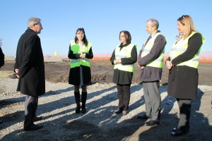 Obilazak radova na izgradnji Regionalne deponije