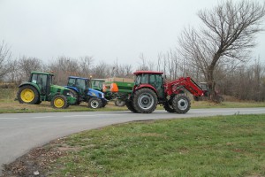 Poljoprivrednici zaustavljeni na putu prema Beogradu