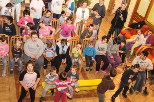 Bokseri Spartaka u poseti Domu za decu ometenu u razvoju