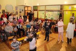 Bokseri Spartaka u poseti Domu za decu ometenu u razvoju