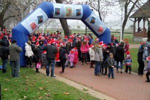 Tradicionalna trka Deda mrazova na Paliću