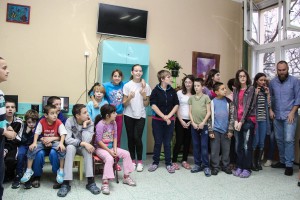 Poseta košarkašica Spartaka Domu učenika "Dositej Obradović"