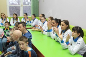 Poseta košarkašica Spartaka Domu učenika "Dositej Obradović"