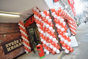 Otvaranje "Idea" supermarketa u "Beograđanki"