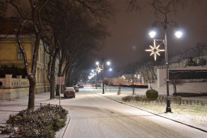 Prvi sneg u Subotici