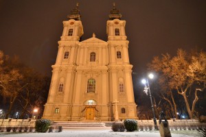 Prvi sneg u Subotici