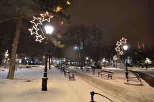 Prvi sneg u Subotici