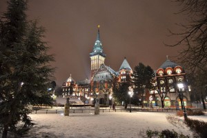 Prvi sneg u Subotici