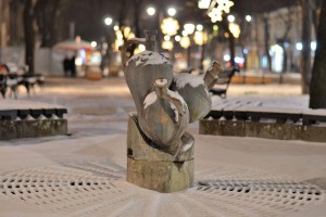 Prvi sneg u Subotici