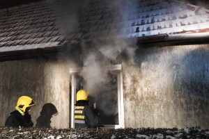 Podmetanje požara u porodičnoj kući