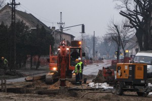 Radovi na raskrsnici Kelebijskog puta i ulice Petefi Šandora