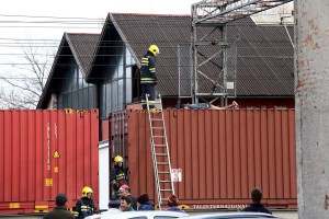 Uviđaj povodom smrti migranta na Železničkoj stanici